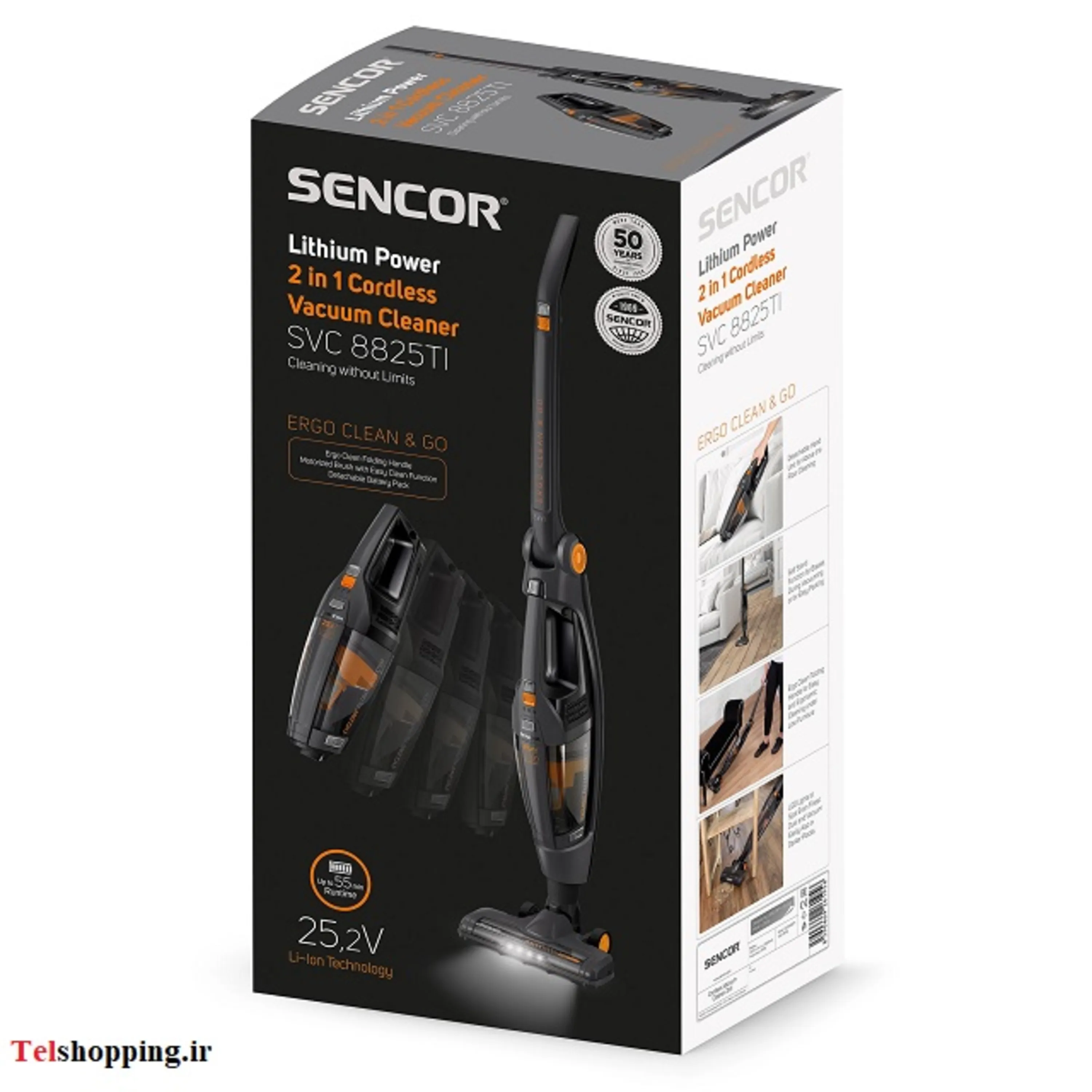 جارو شارژی سنکور جدید مدل SVC8825TI